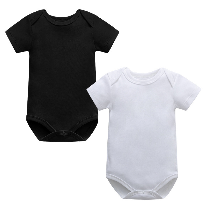Class a Cotton Baby Short-Sleeved Romper for Boys and Girls, Newborn Baby Jumpsuit, Newborn Home Wear Wholesale