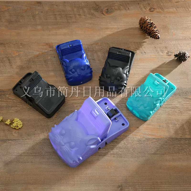 新款塑料捕鼠夹器家用抓老鼠夹子咬合力强材质加厚粘鼠板鼠笼批发