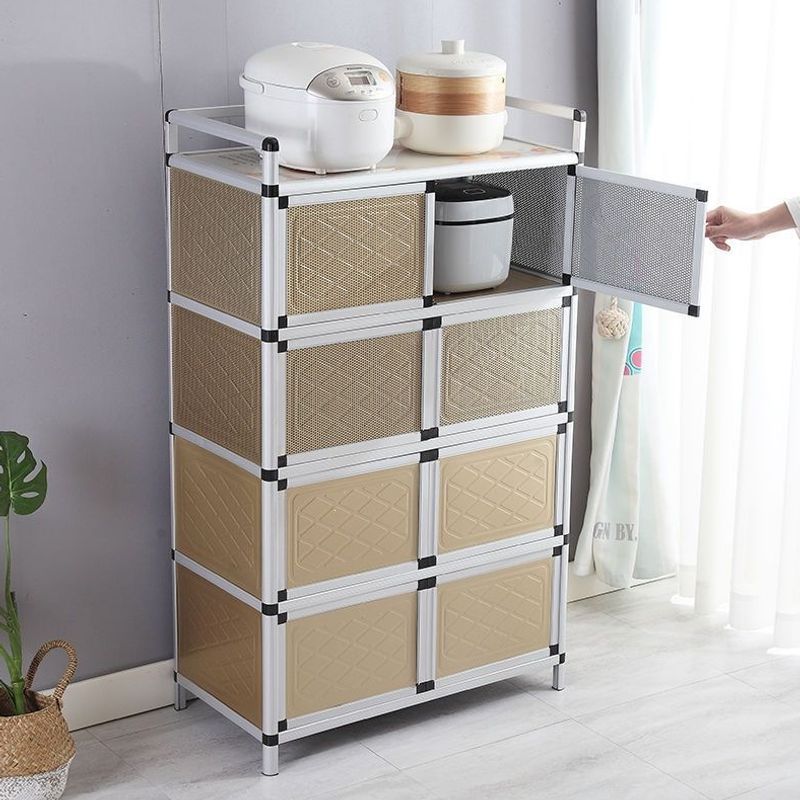 Stainless Steel Household Storage Cabinet