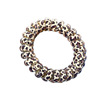 High -elastic translucent jelly leopard phone coil hair coil, ponytail, rubber band, no trace of hair, hair, hair headwear