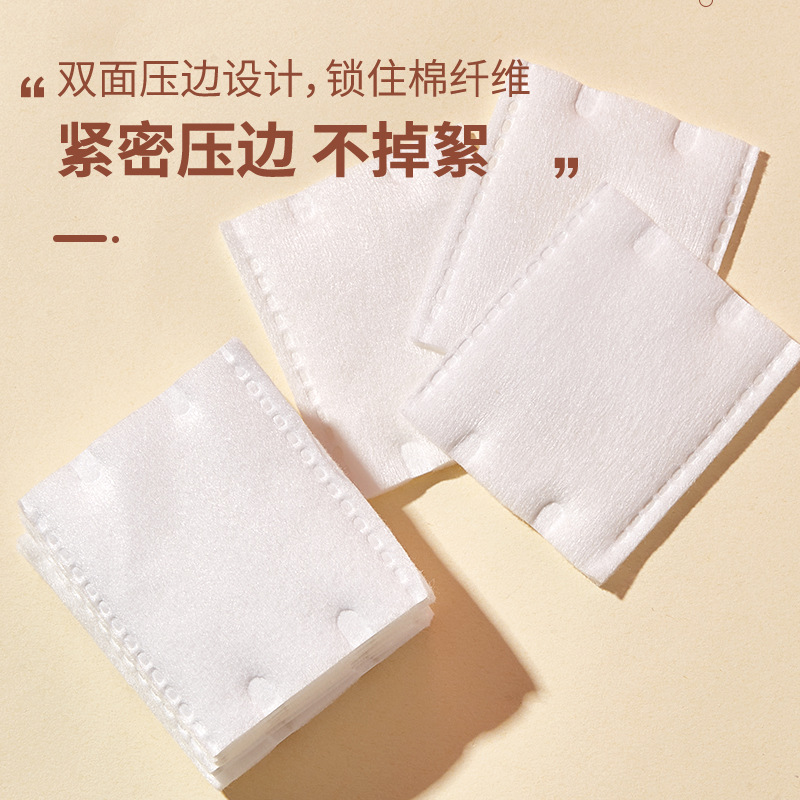 Lmltop maquillaje algodón 180 piezas removedor de maquillaje algodón maquillaje húmedo comprimir maquillaje removedor limpieza belleza herramientas al por mayor b156