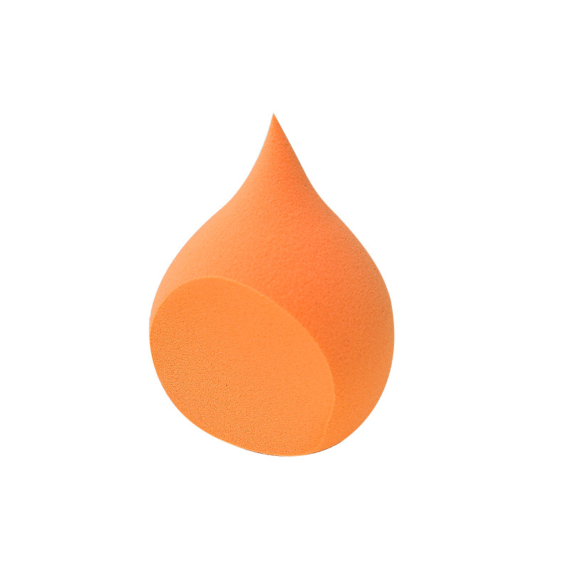 Personalización de gota transfronteriza huevo de maquillaje polvo suave no látex cortar un cuchillo de forma especial esponja huevo herramienta de maquillaje