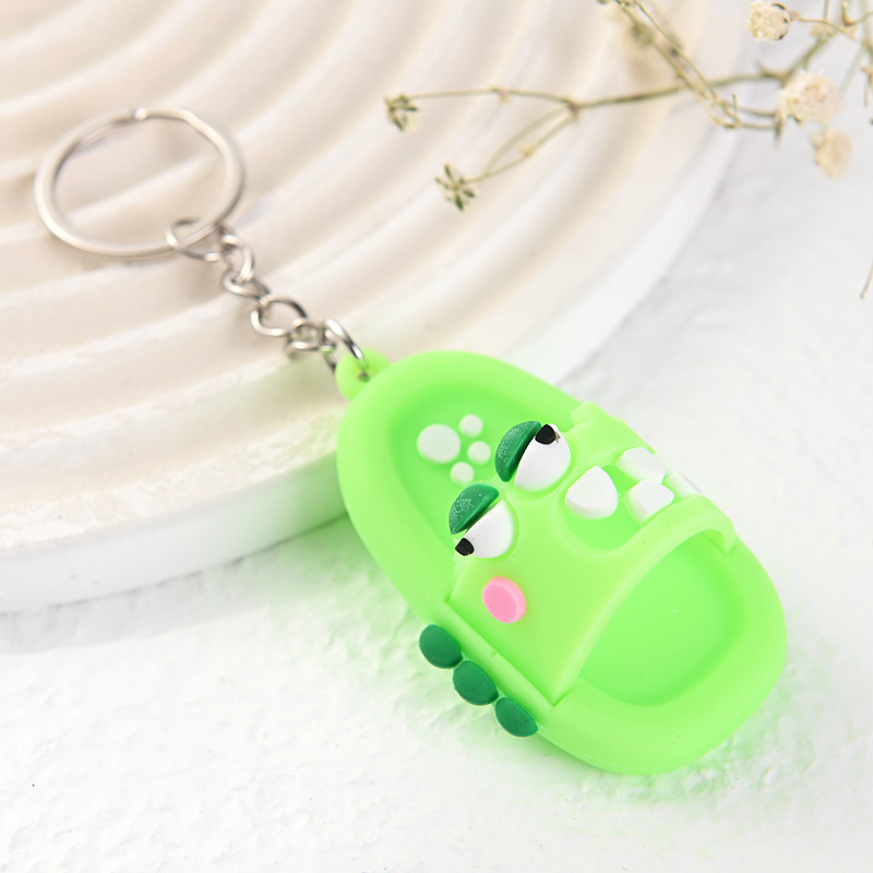 Lindo llavero de dibujos animados de animales, mochila, muñeco colgante, llavero para niñas, accesorio para llaves de coche, juguete personalizado de moda image 8