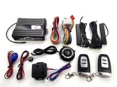 6Th Generation a Export Version: One-Click Start Keyless Entry + Remote Trunk Start + Vibration Alarm Double Flash Central Control (Car anti-theft device) - 6th-generation-a-audi-model