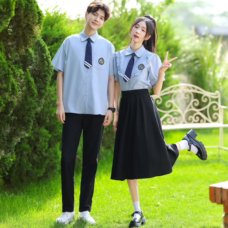 2025 New Junior High School Student Graduation Season School Uniform Student College Style Chorus Performance Study Performance Uniform