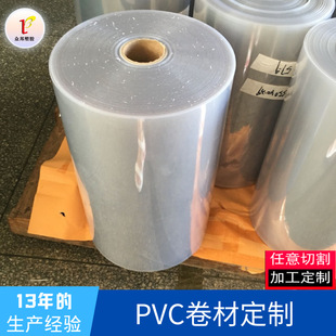 Pvc Roll 0.15-0.4mm Transparent Calendered Plastic Sheet Gasket Card Blister Roll Spot Hard Sheet Pet Material