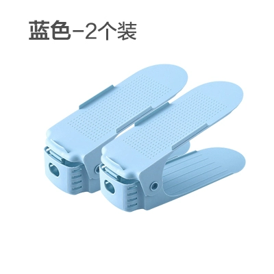 Blue [2 pcs/pack 4 shoes] double layer thickening * third level adjustment