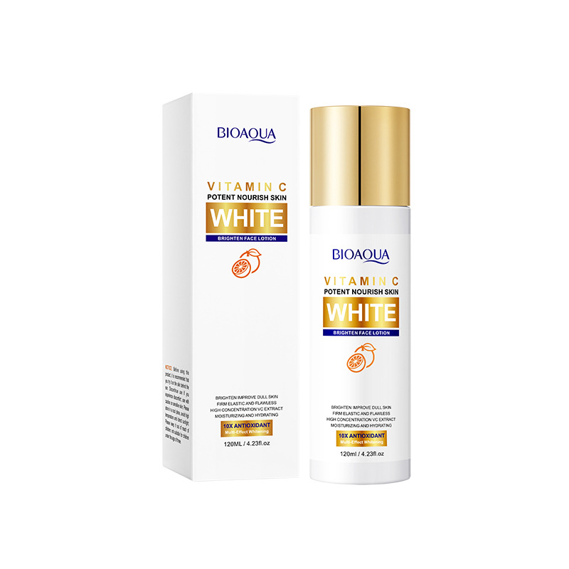 BIOAOUA Vitamin C Brightening Toner Soothing Skin Moisturizing Whitening_voghion.com