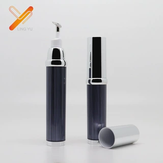 10ml15ml新款真空拉丝走珠/锌合金头/塑料头按摩眼霜瓶精华液空管