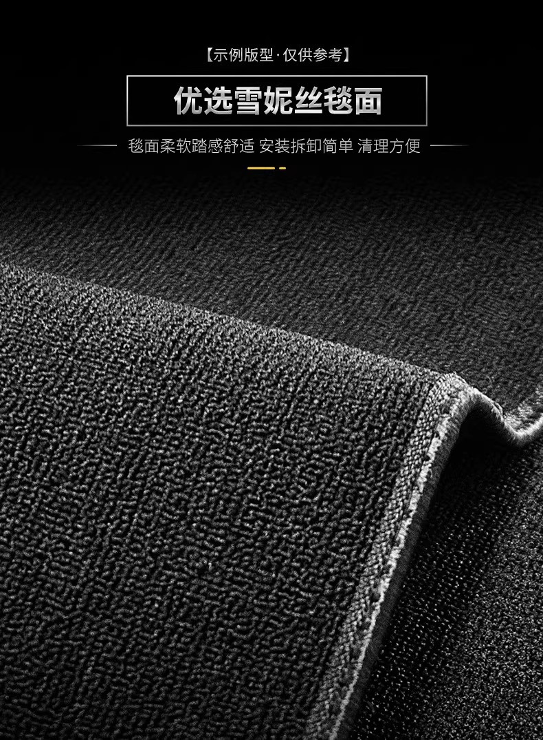 Suitable for 25-Year-Old Mg Mg4 Overseas Version Right-Hand Drive Foot Pads Tpe Environmentally Friendly Odor-Free Seat Cushions Waterproof, Wear-Resistant and Non-Slip