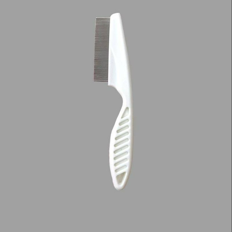 [벼룩 제거 빗] 흰색 14cm