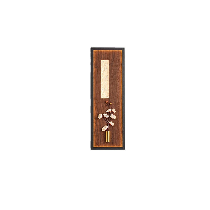 Flores nuevo estilo antiguo estilo medieval estilo antiguo 2025 estilo chino de la pared de la sala de estar lámpara de pared moderna nueva cama