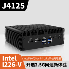 J4125ܛ·i226/2.5GWpȴ濨 C/iKuai/NAS/PVE/ES