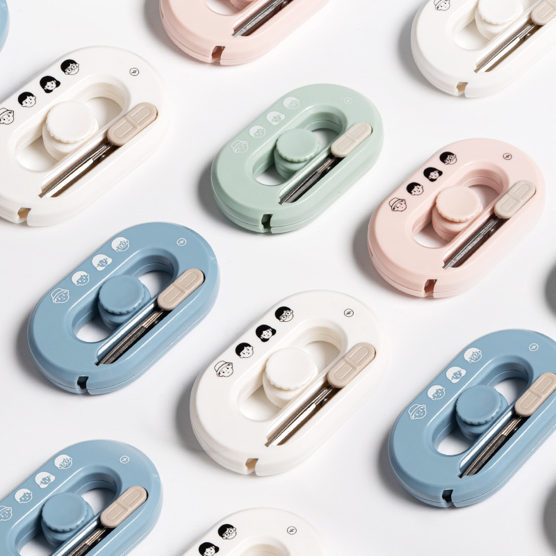 tacotaco转转解压手工小剪刀指尖陀螺磁吸手账办公拆快递多功能刀