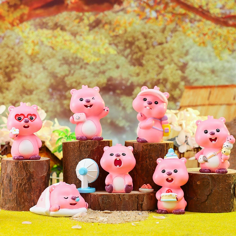 Хит продаж милый маленький фанлуби серия Life BLIND Box украшения настольное украшение оптовый