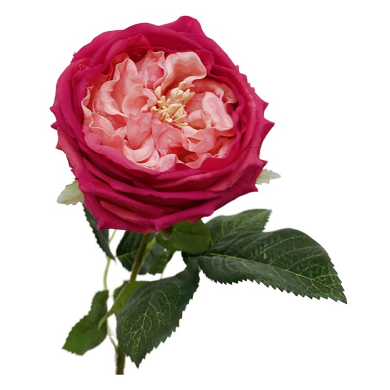 Siente artificial hidratante atin Rose Bud Core Rose temporada accesorios de tiro flor falsa planta decorativa flor falsa