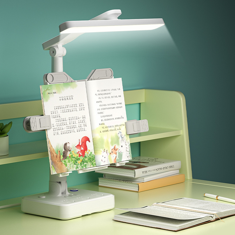 Lámpara de escritorio alemana para proteger los ojos para niños escritura escritorio de lectura carga pequeña tifón dormitorio de estudiantes cabezal de cama