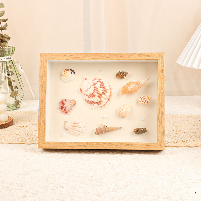 標本相框創意立體diy乾花手工植物標本框擺台 中空相框架掛牆