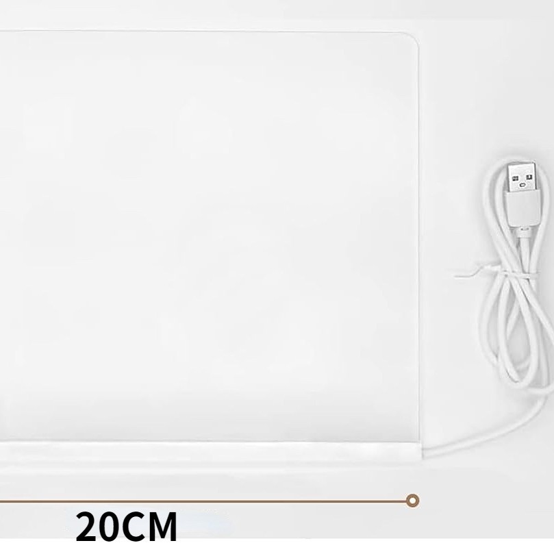 Tablero de dibujo luminoso individual tipo C 15*15 (sin soporte y bolígrafo)