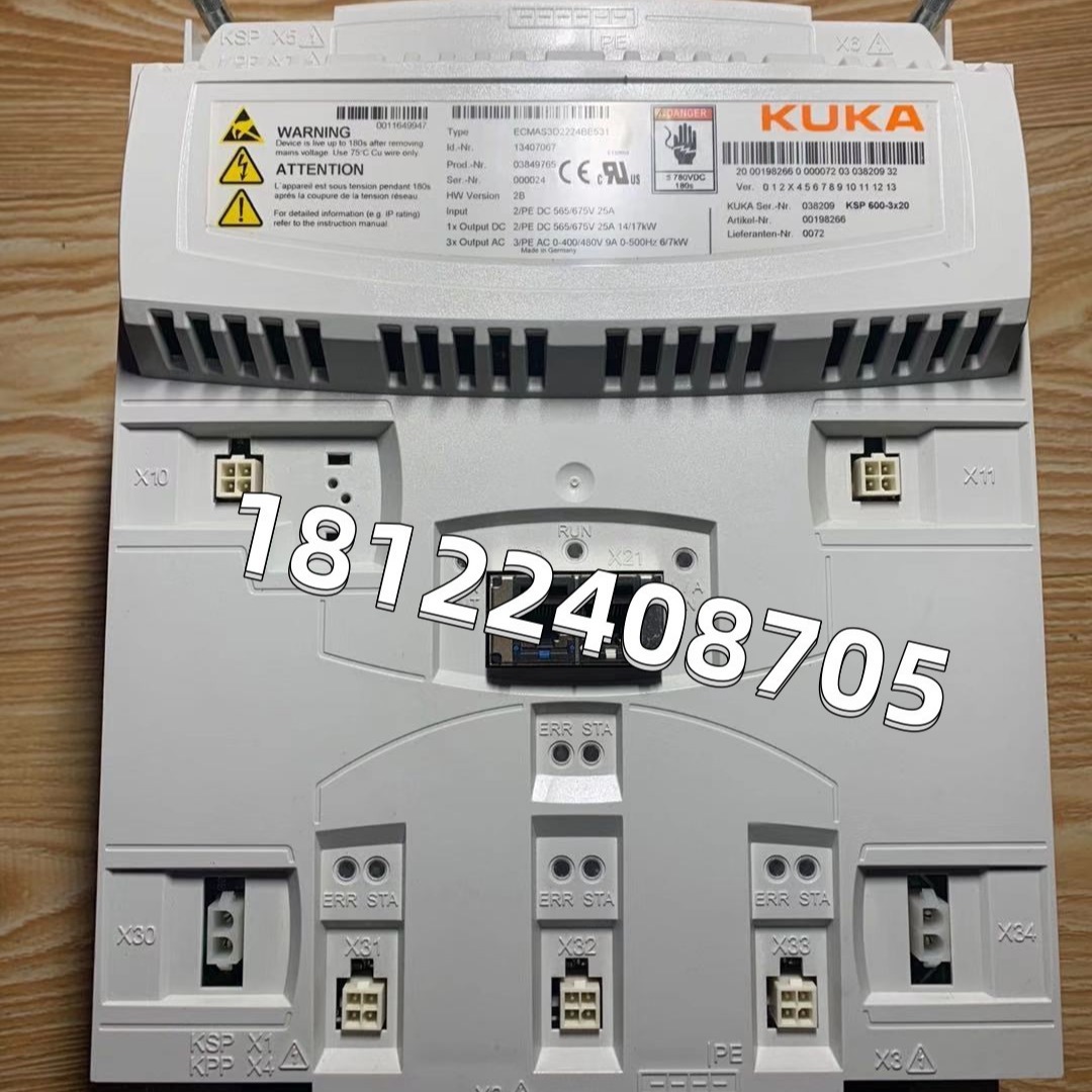 00-198-266机器人电源驱动器KSP600备件拆机 议价