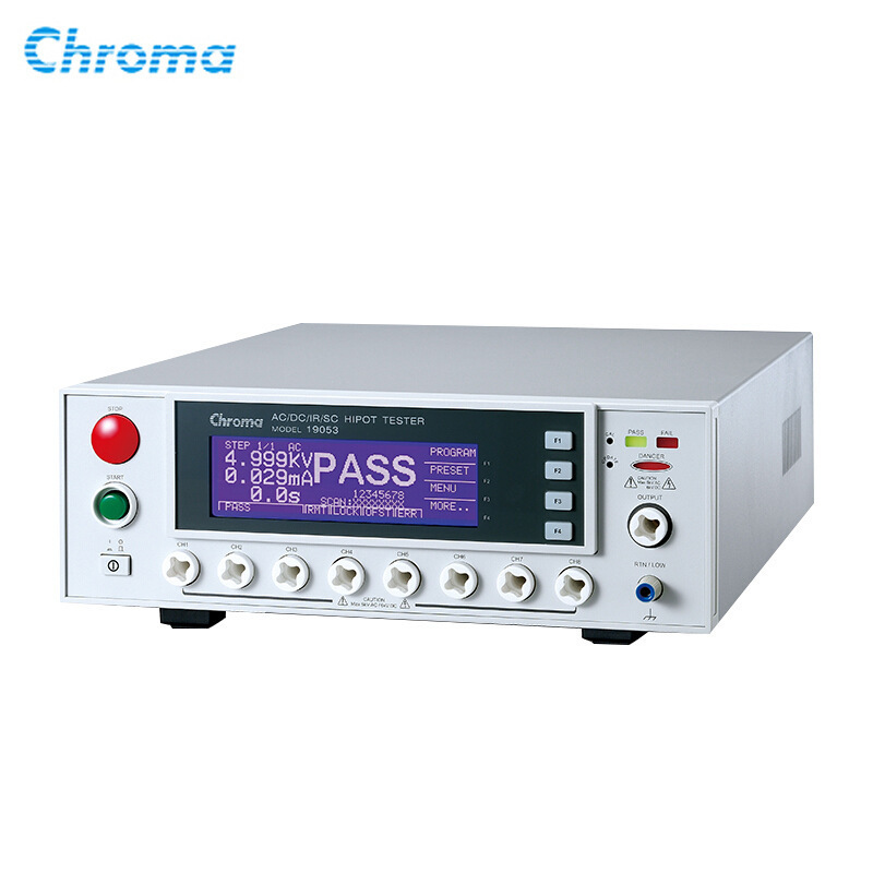Chroma致茂电子耐压器19053安规仪耐压仪