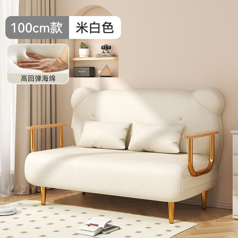 折叠沙发床轻奢多功能临时留宿床折叠午睡两用客厅阳台房间沙发床|undefined