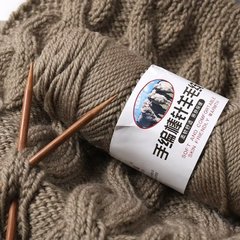 進口澳毛中粗羊毛線手工編織棒針線毛衣外套線圍巾披肩馬甲粗毛線
