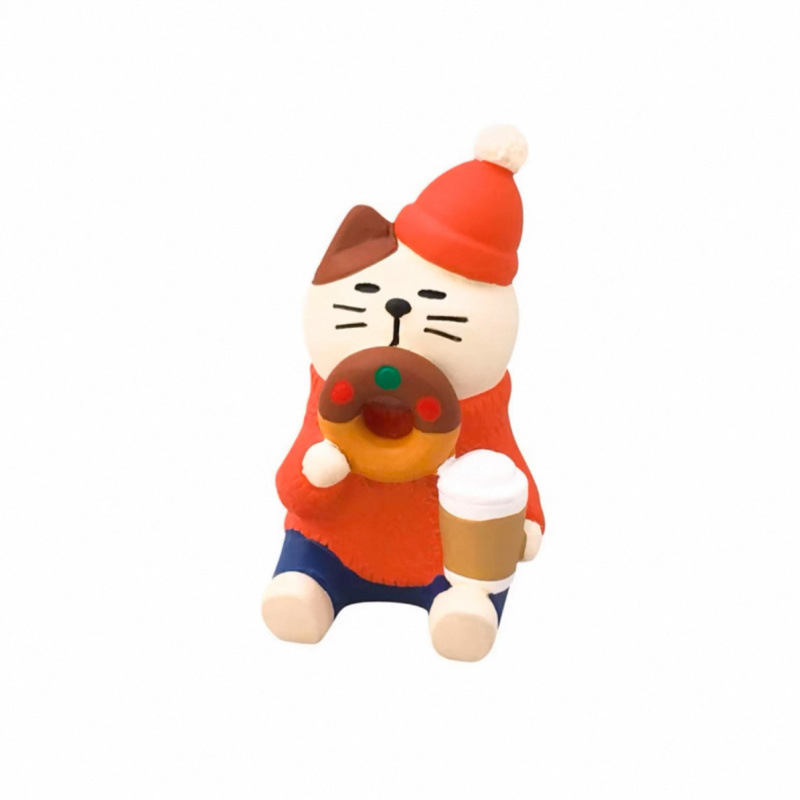 도넛 고양이 먹기