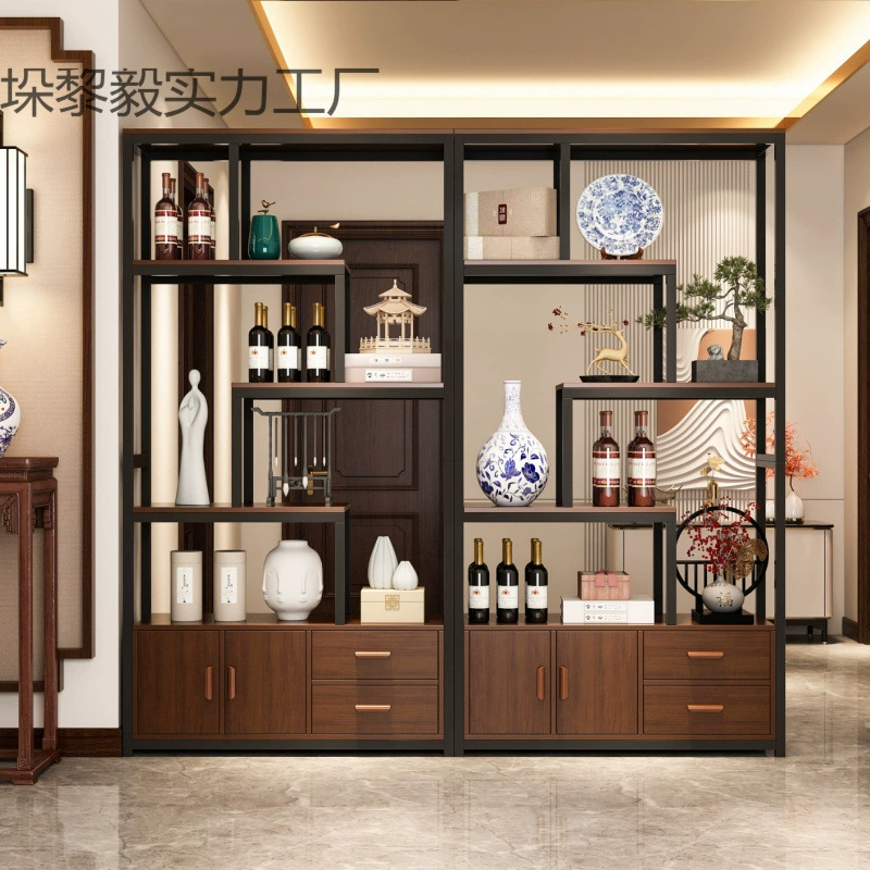 Винная стойка, винный шкаф, стеллаж для хранения, железное искусство, старинная полка, ширма, офисный перегородочный шкаф, перегородка для гостиной, винная стойка для ресторана