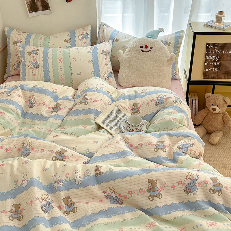 바닐라 토끼 [면 100%, 피부 친화적, 통기성 및 부드러움]