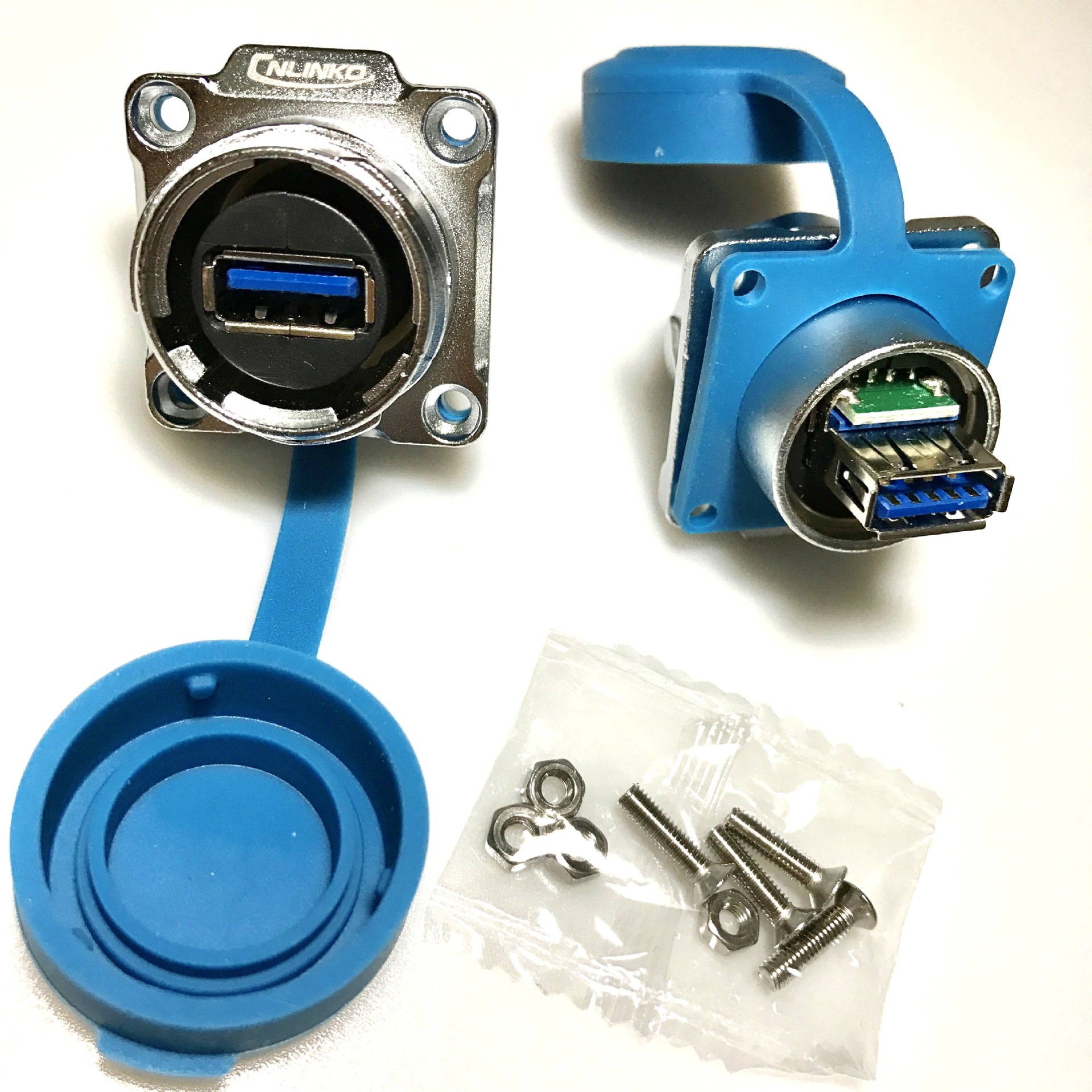 DH24USB3.0�Զ����豸���Ӱ�װ�̶���ˮ���չ�ĸ�Բ�usb����