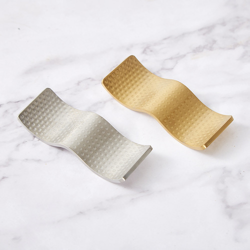 304 stainless steel chopstick holder gold metal hammer point dual-purpose chopstick holder restaurant hotel table chopstick holder cutlery pillow