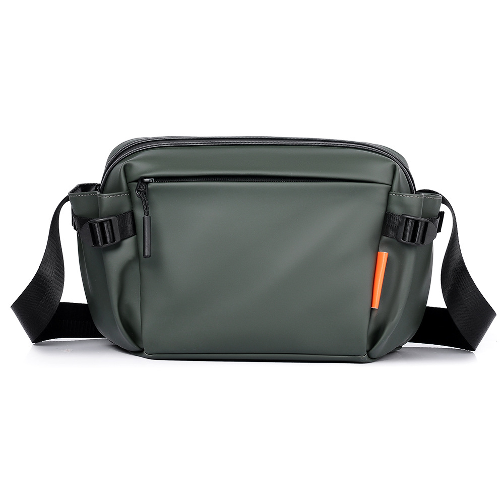 Nuevo tipo de bolso de hombro para hombres, bolso de pecho coreano, bolso deportivo de moda simple, bolso de cintura deportivo de gran capacidad, bolso de cintura para hombres