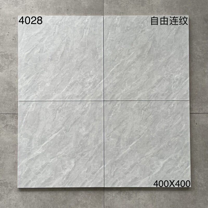 キッチントイレの床タイル400x400滑り止め耐摩耗性床タイルバルコニータイル浴室模造古煉瓦グレー|undefined