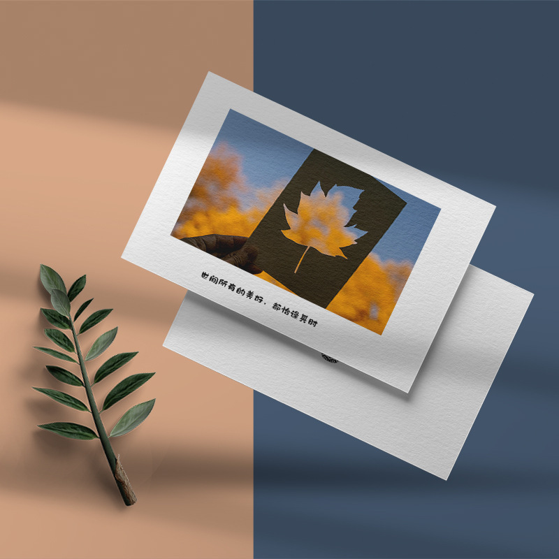 售后卡片明信片保障卡设计小方卡片印刷婚礼感谢信外卖卡刮刮卡片