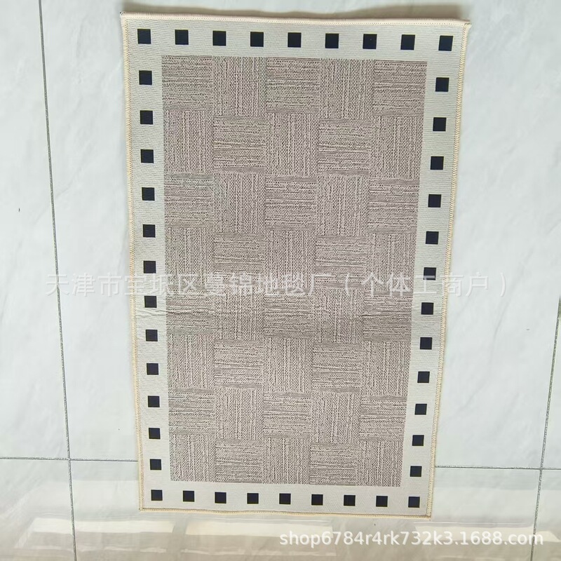 北欧のリビングルームカーペット、軽い高級感と高級感、ソファコーヒーテーブルフロアマット、玄関用の洗濯不要の拭けるマット、寝室のベッドサイドブランケット|undefined
