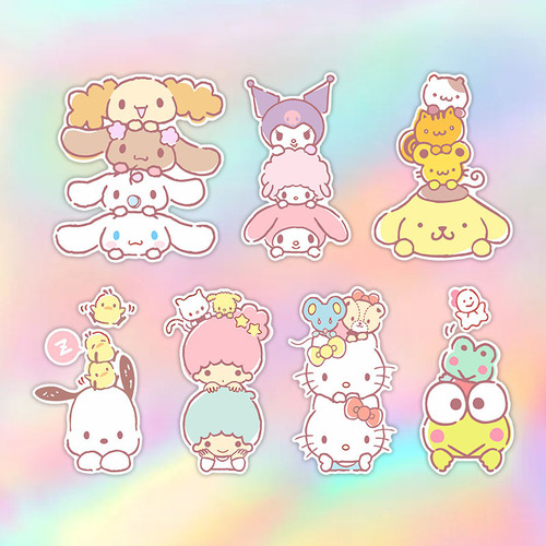 Car Scratch Cover Sticker Micky Mouse Daisuke Dog Kitty Cat Cartoon Sticker Electric Helmet Decor