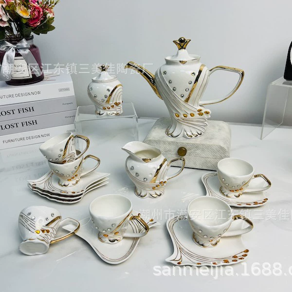 Coffee afternoon tea, tea set, Birthday gift