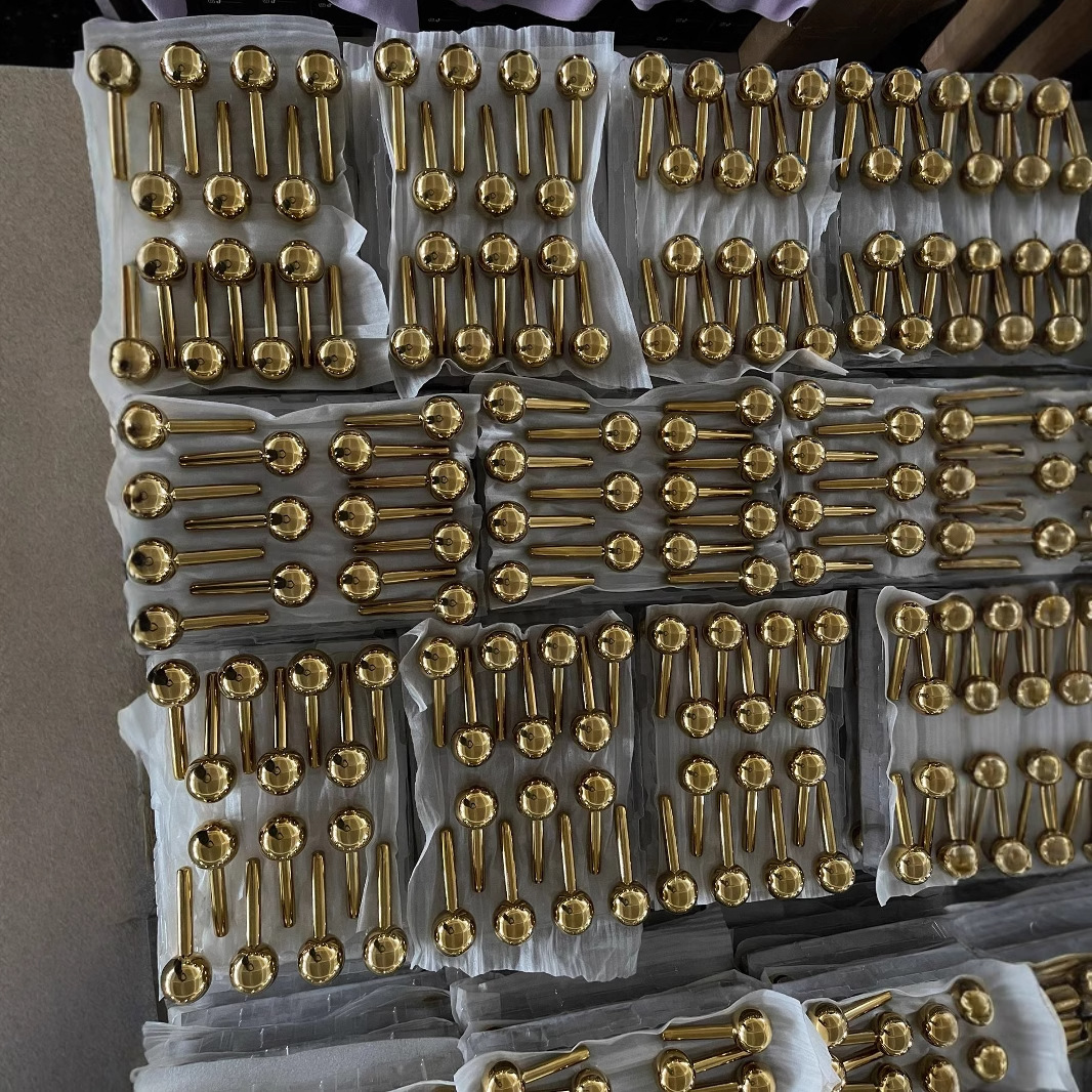 Palillo del masaje del acero inoxidable, massager facial, hockey sobre hielo del masaje, Bola del masaje, instrumento del masaje