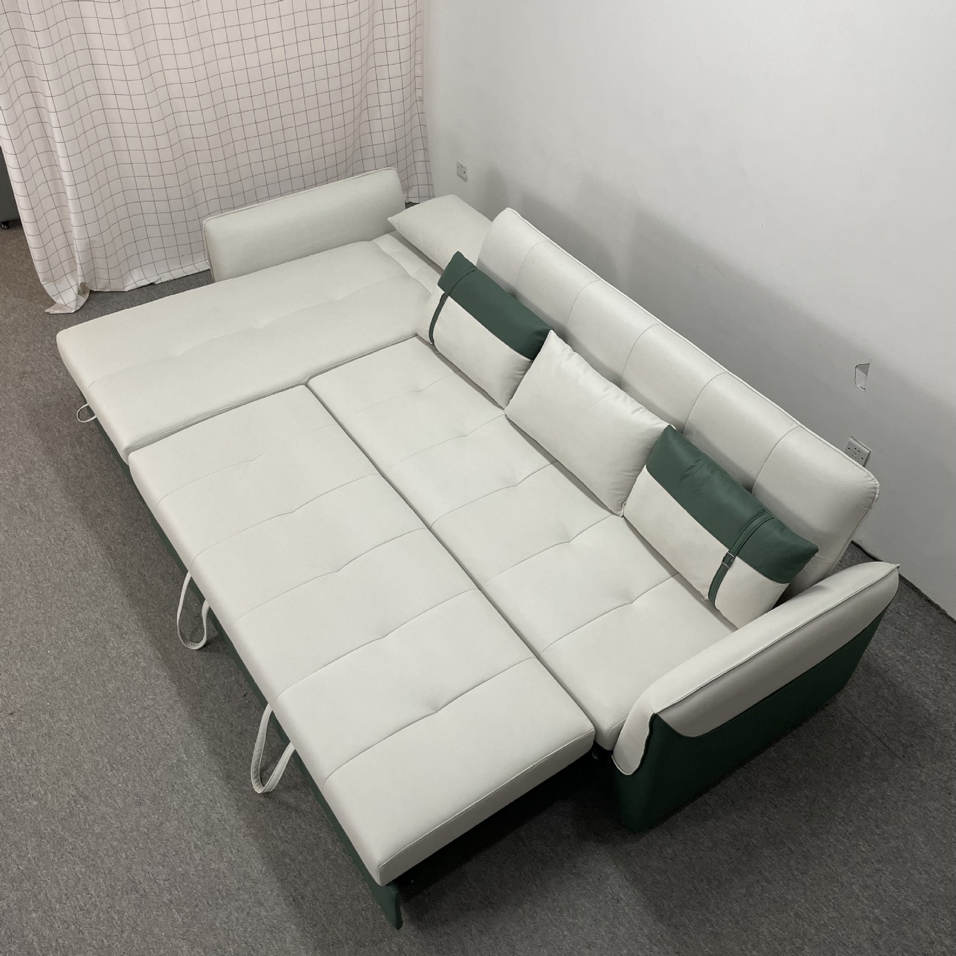 工厂直销大户型科技布可拆洗组合款 客厅多功能可折叠沙发床