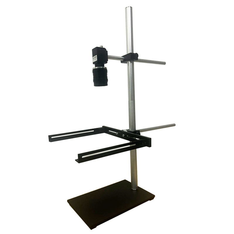 工业相机万向支架CCD检测台测试摄像头支架 视频显微镜升降支架