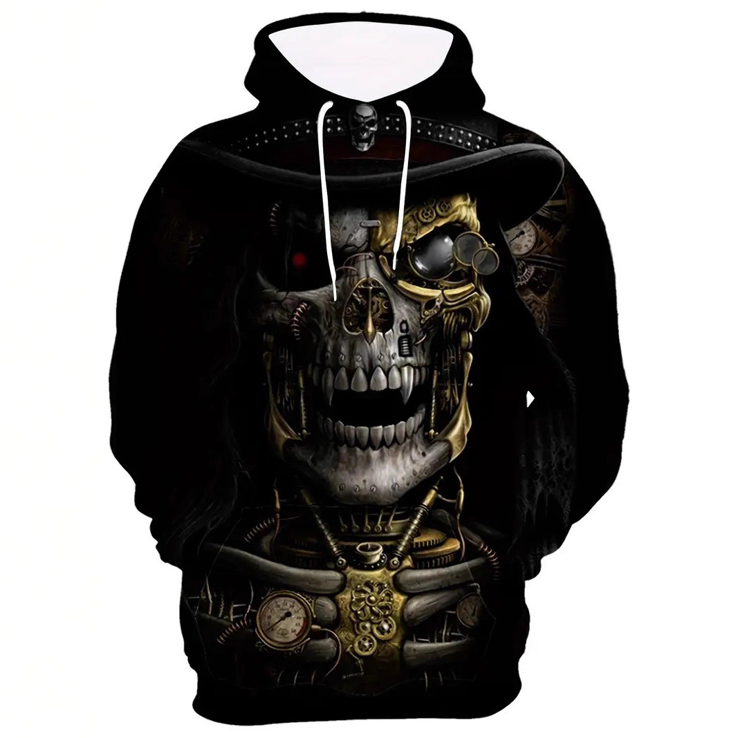 3D Digital Printed Sweater Men's Diablo Series Long Sleeve Pullover Hoodie Top_voghion.com
