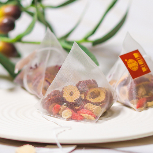 Qiaoyuntang Astragalus, Codonopsis and Wolfberry Tea 180g/bag 30 sachets Codonopsis, Red Dates, Wolfberry and Rose Triangular Tea Bags