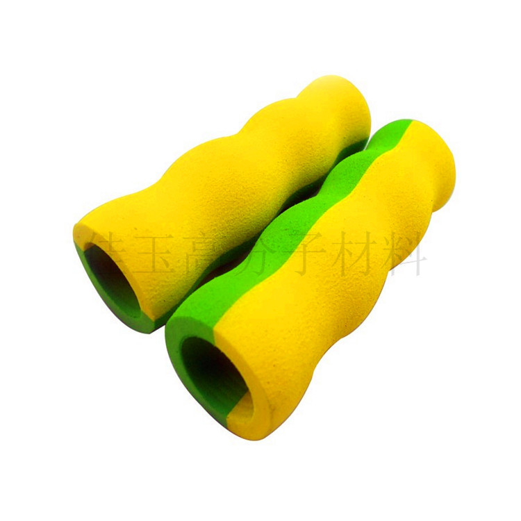 彩色NBR橡塑管橡塑海绵把套 自行车把手橡塑管 EVA研磨成型