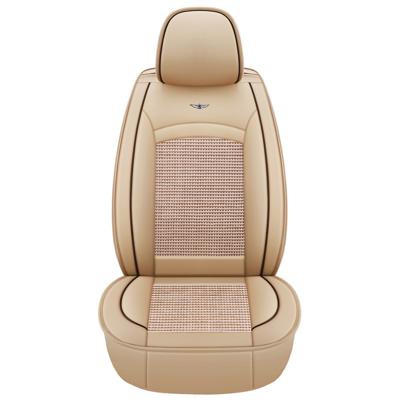 Funda de asiento de coche de cuero