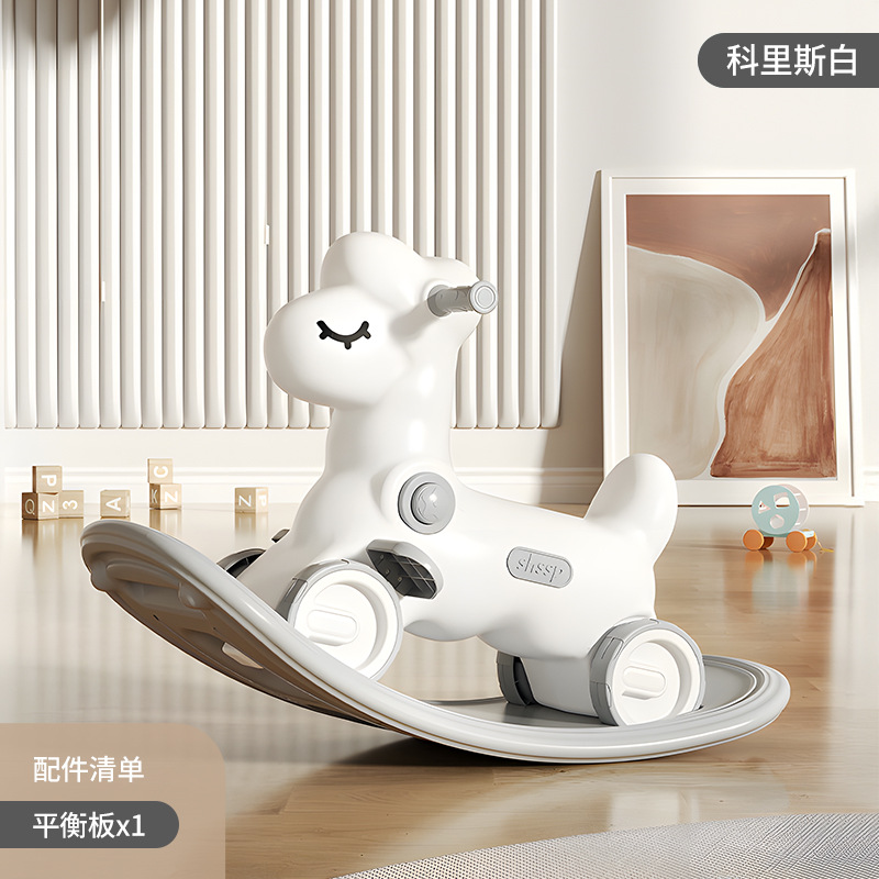 Juguetes de Troya para bebés personalizados mayoristas de un año regalos de cumpleaños para niños multifuncionales mecedor carro