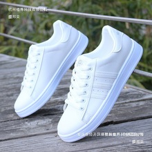 潮牌鞋子男2025年新款百搭男生小白鞋春季透气青少年白色休闲板鞋
