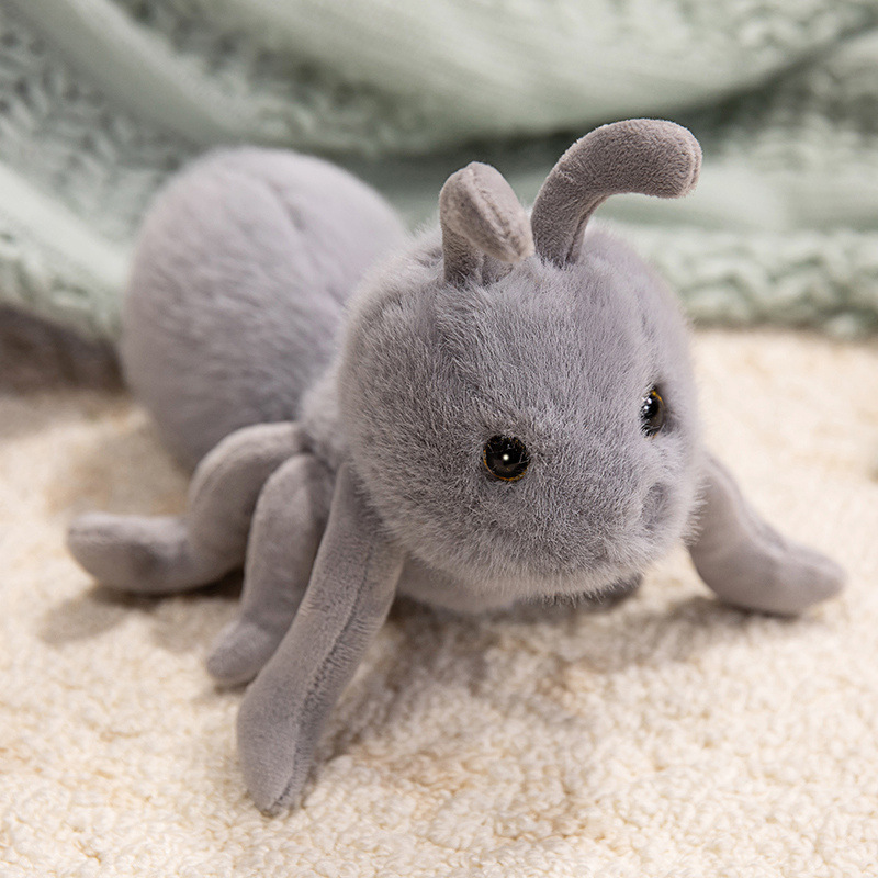 かわいい愛カバ人形アリぬいぐるみシミュレーション動物人形子供のコンパニオン人形誕生日ギフト|undefined