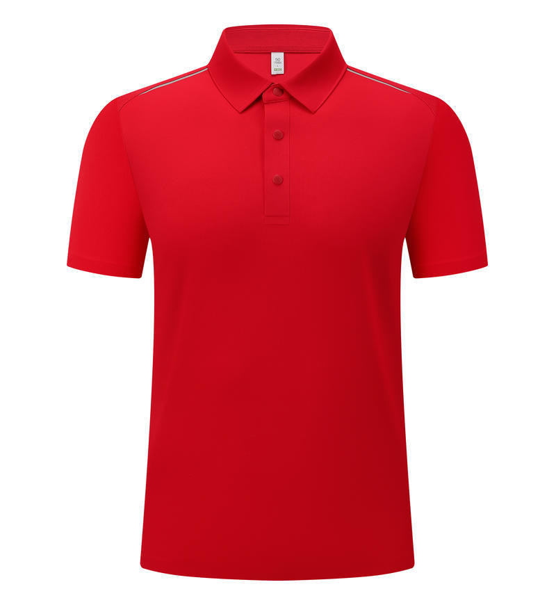 Ropa de trabajo camisa polo 180 g brocado de amoníaco rápida sensación de secado frío logotipo de impresión de polo deportivo sin marca