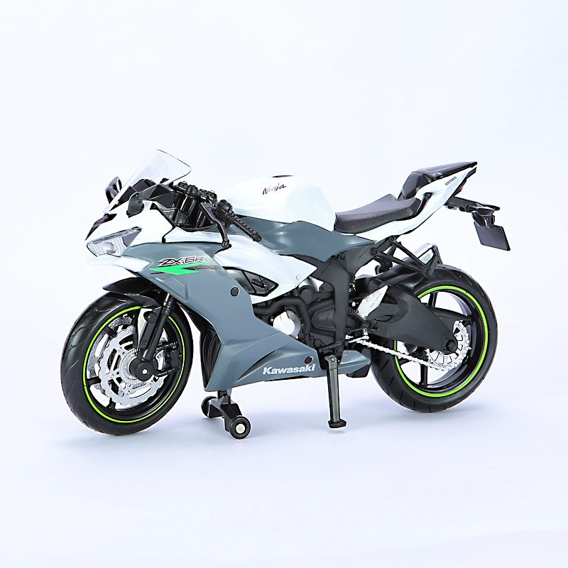 1/12 имитационная Sichuan Ниндзя ZX-6R мотоцикл алюминиевый амортизатор игрушки для детей мальчиков, оптовая торговля